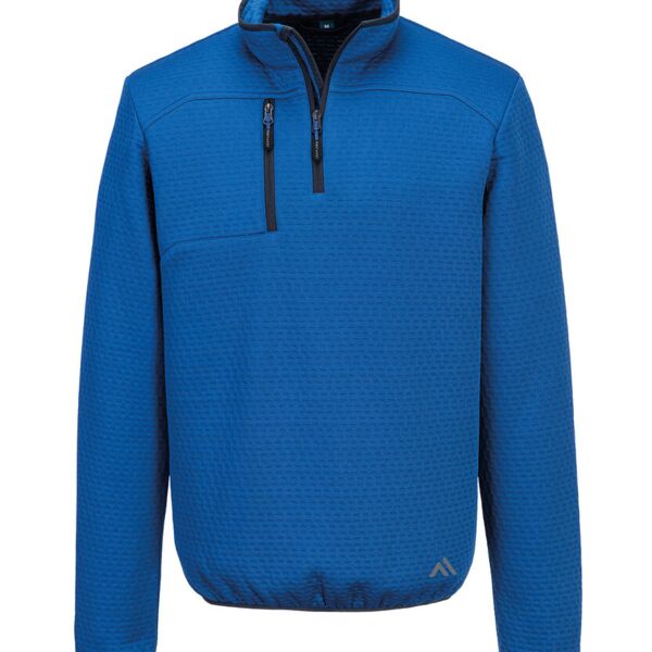 KX3 Sport textured ¼-zip sweatshirt (KX376) Thumbnail