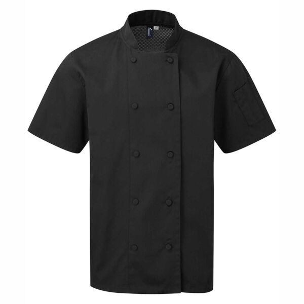 Premier Coolchecker® Short Sleeve Chef's Jacket Thumbnail