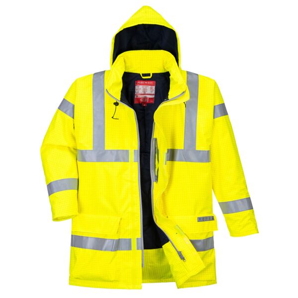 Bizflame Rain Hi-Vis Antistatic FR Jacket Thumbnail
