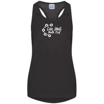 LWNE - Girlie cool smooth workout vest Thumbnail
