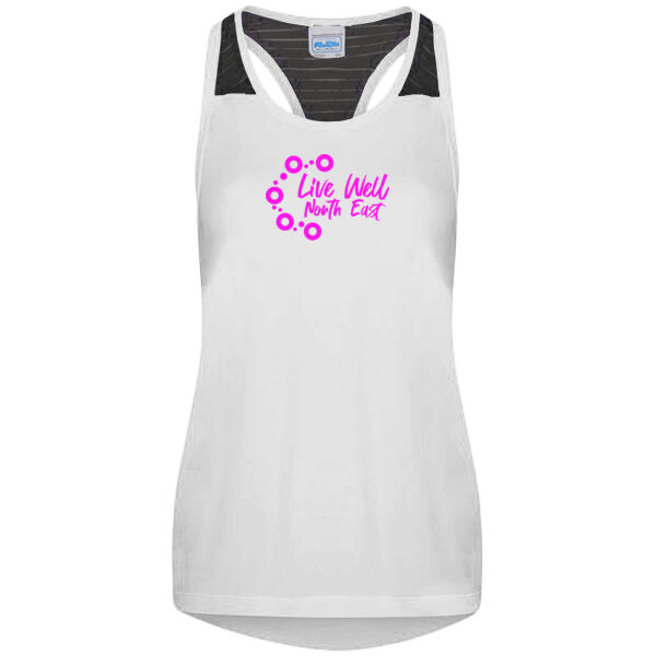 LWNE - Girlie cool smooth workout vest Thumbnail