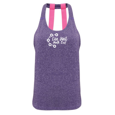 LWNE - Women's TriDri® double strap back vest Thumbnail