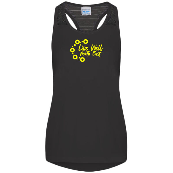 LWNE - Girlie cool smooth workout vest Thumbnail