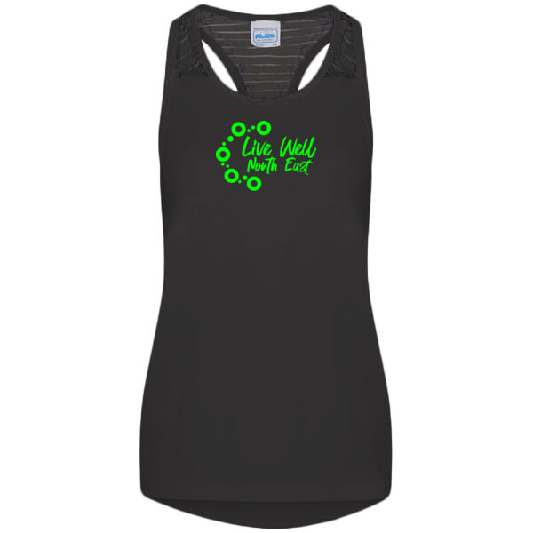 LWNE - Girlie cool smooth workout vest Thumbnail