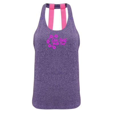 LWNE - Women's TriDri® double strap back vest Thumbnail