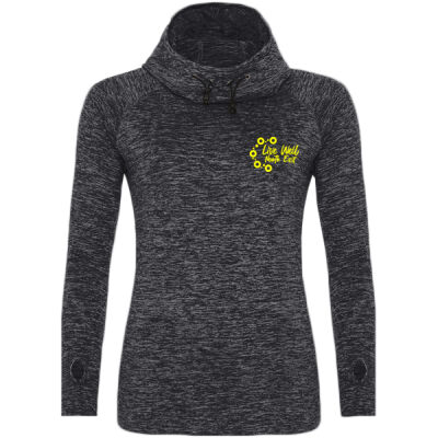 LWNE - Girlie cool cowl neck top Thumbnail