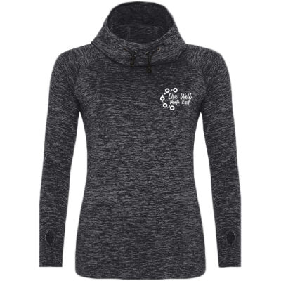 LWNE - Girlie cool cowl neck top Thumbnail