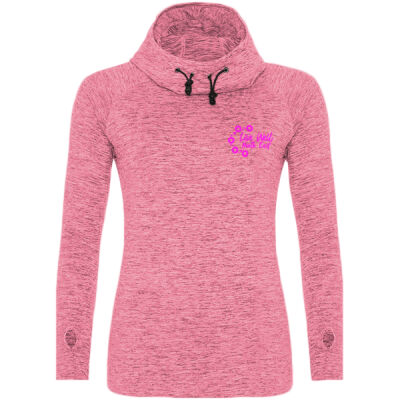 LWNE - Girlie cool cowl neck top Thumbnail