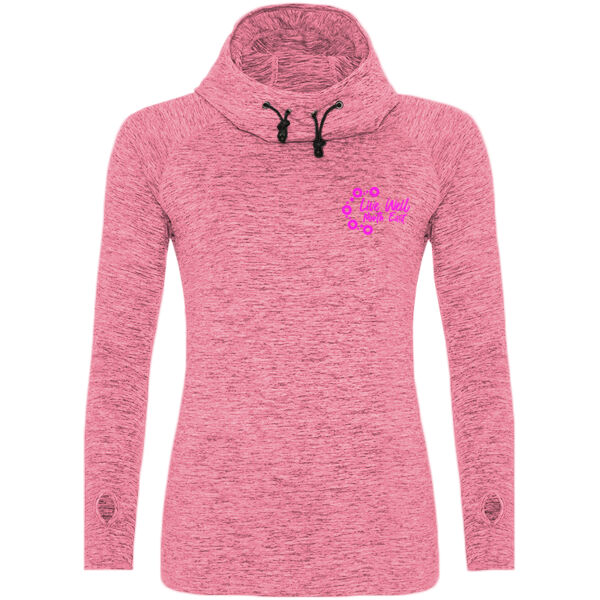 LWNE - Girlie cool cowl neck top Thumbnail